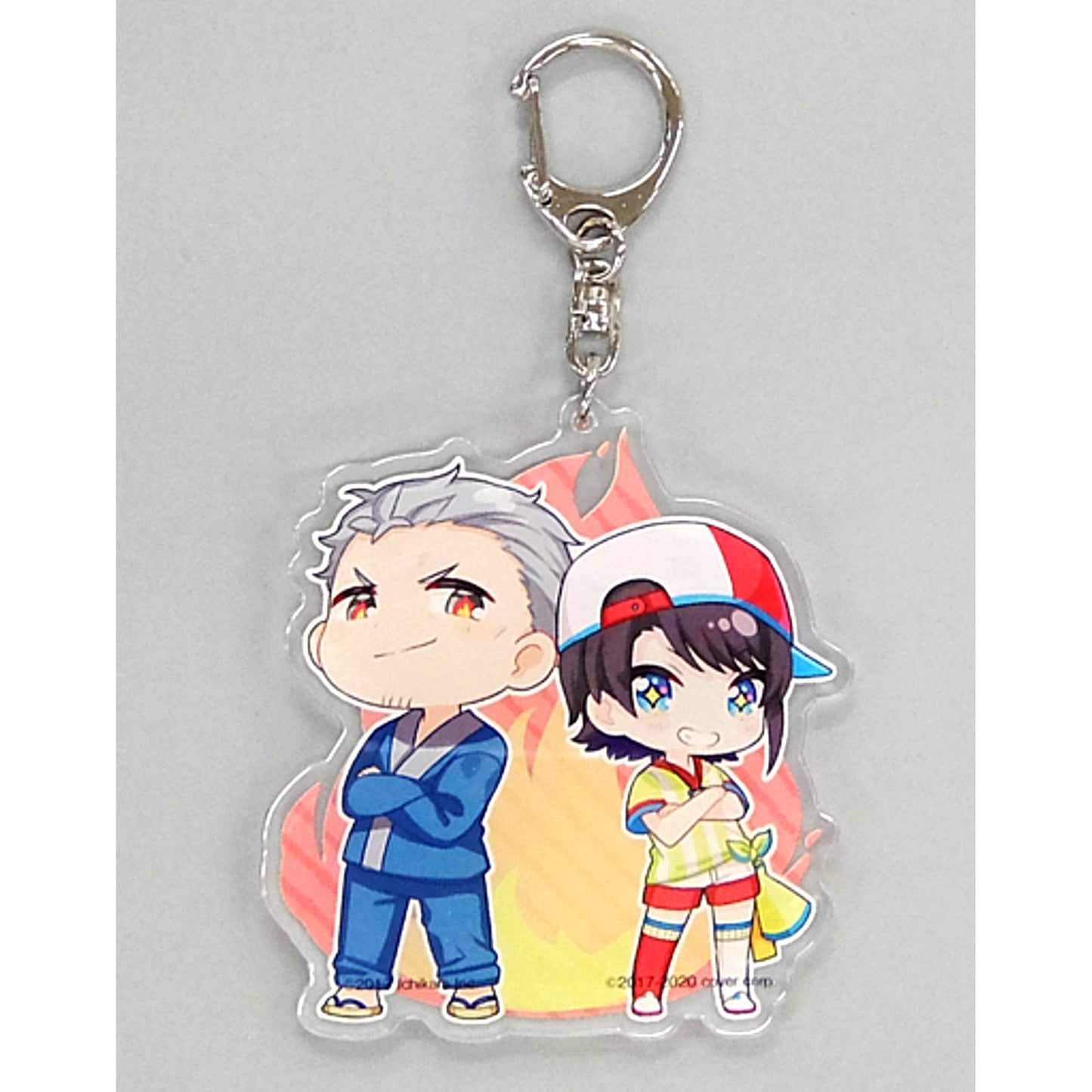 Keisuke Maimoto & Oozora Subaru MaiSuba Nijisanji x Hololive Acrylic Keychain [USED]