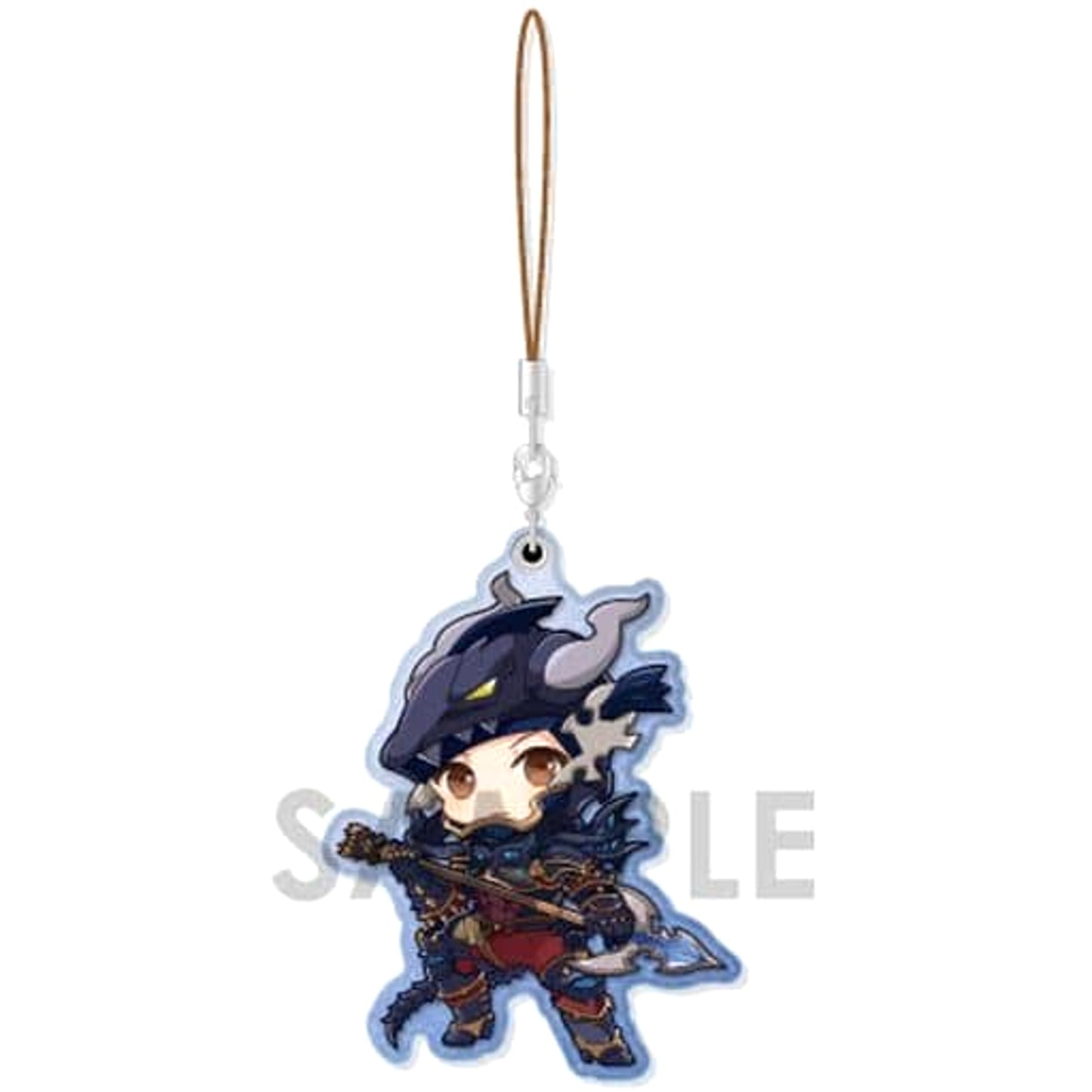 Granblue Fantasy Dragoon B Pearl Acrylic Collection Job Collection Protagonist Male Vol.2 Keychains [USED]