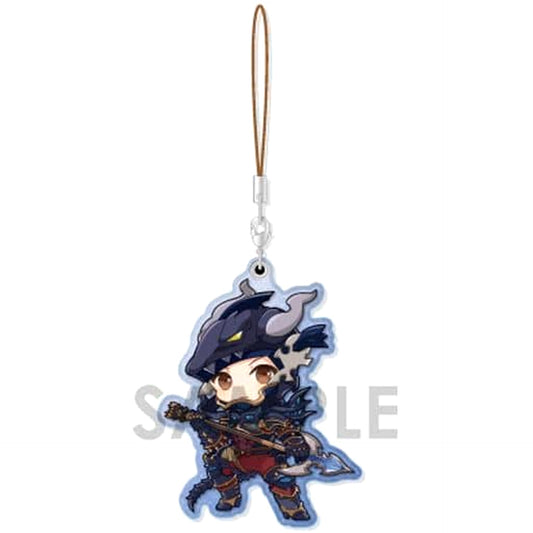 Granblue Fantasy Dragoon B Pearl Acrylic Collection Job Collection Protagonist Male Vol.2 Keychains [USED]