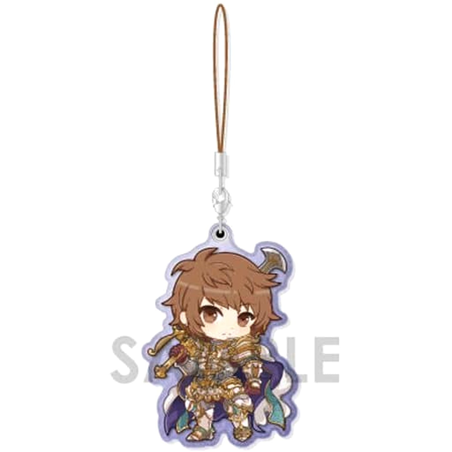 Granblue Fantasy Holy Saber C Pearl Acrylic Collection Job Collection Protagonist Male Vol.2 Keychains [USED]