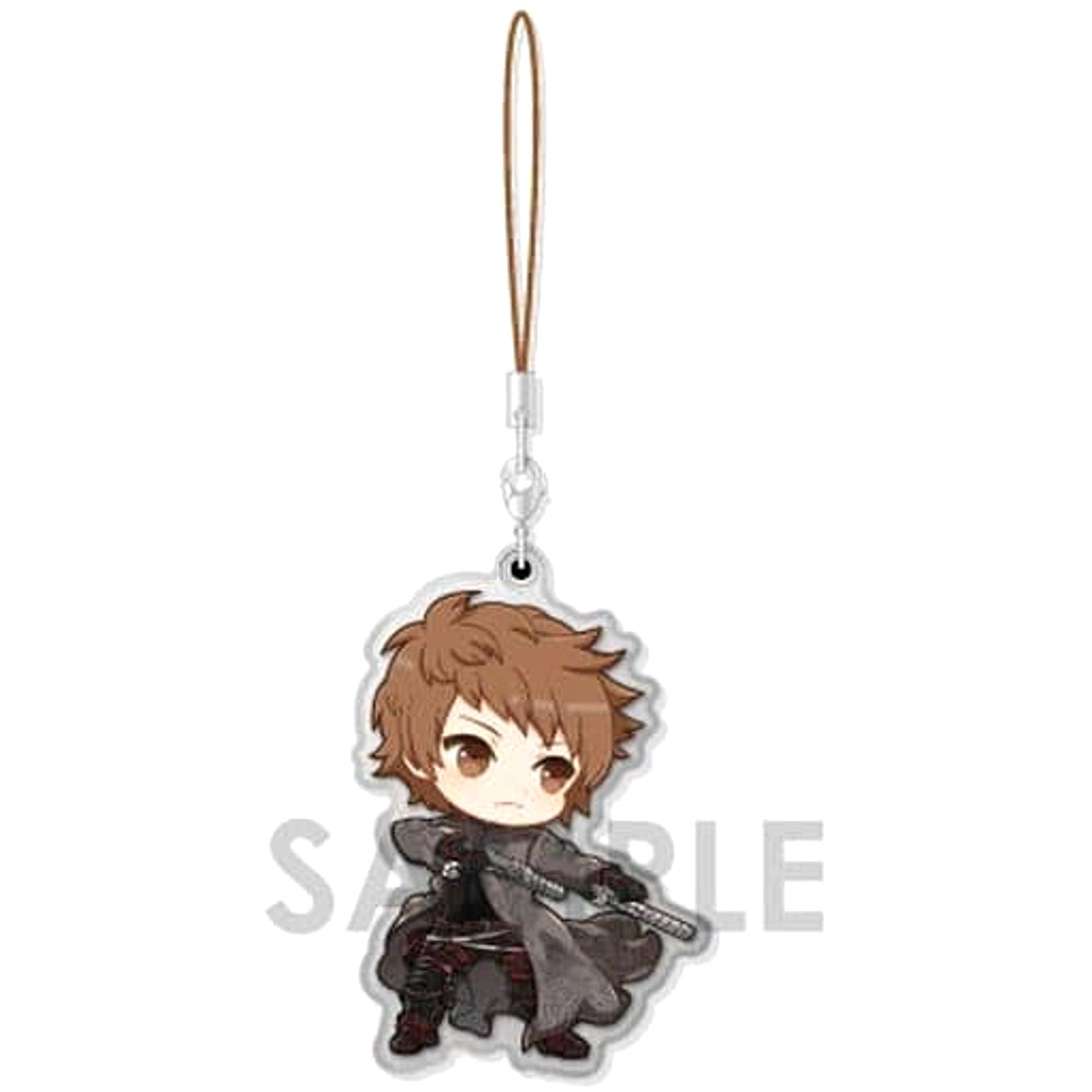 Granblue Fantasy Gunslinger E Pearl Acrylic Collection Job Collection Protagonist Male Vol.2 Keychains [USED]