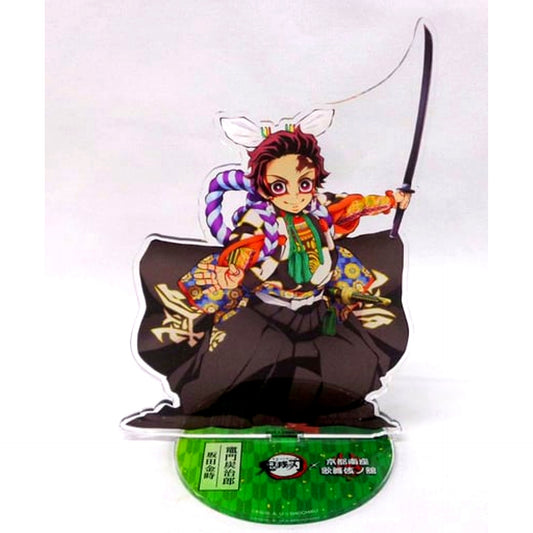 Tanjiro Kamado Big Acrylic Stand Demon Slayer: Kimetsu no Yaiba x Kyoto Minamiza Kabuki House [USED]