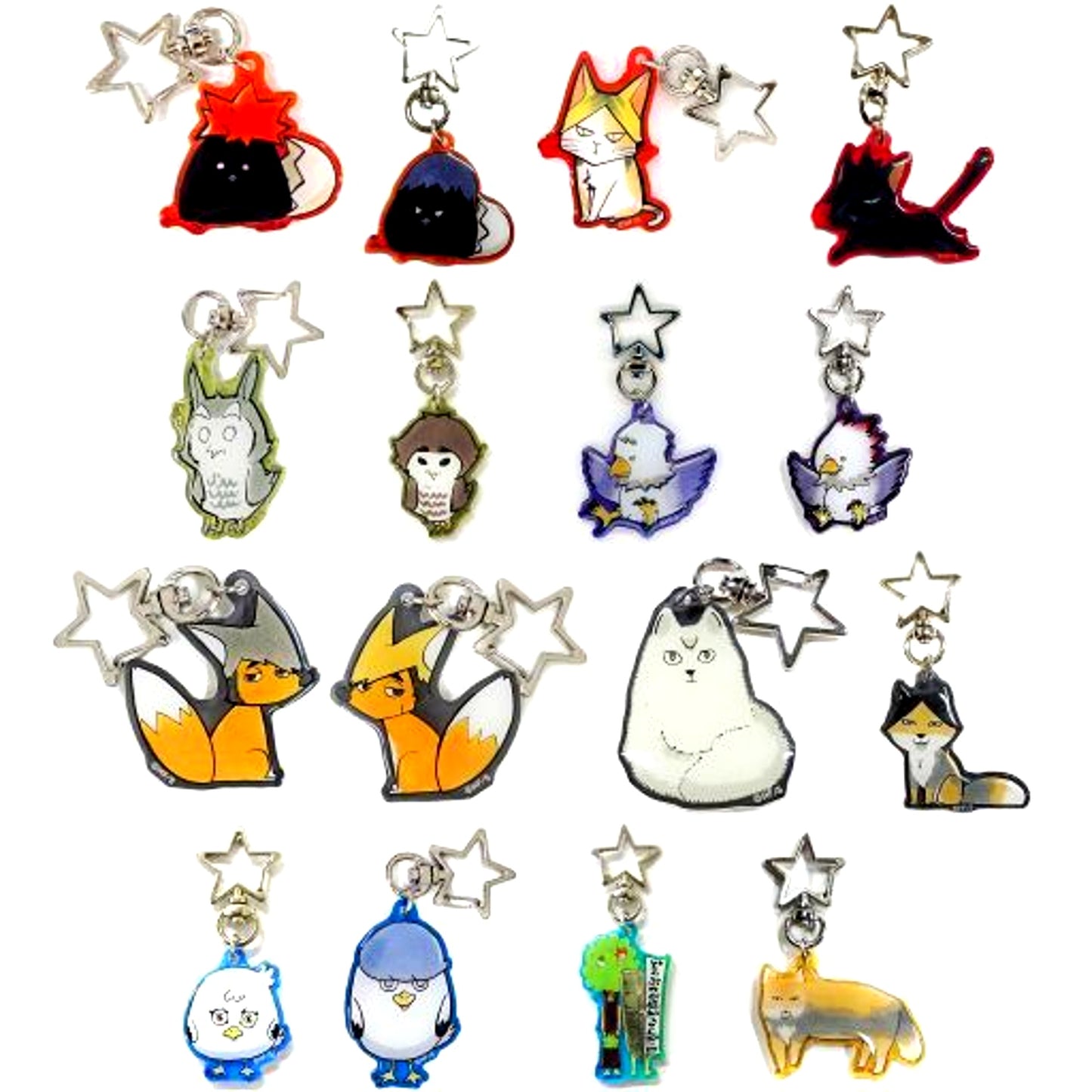 Set of 16 Haikyu!! Exhibition Tokyo Animal Candy Charm [USED]