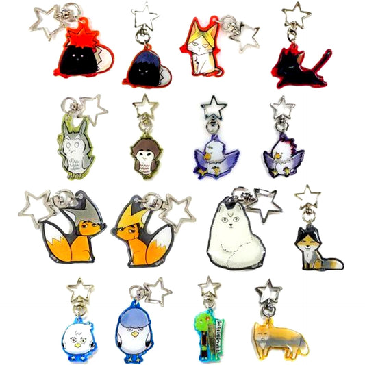 Set of 16 Haikyu!! Exhibition Tokyo Animal Candy Charm [USED]