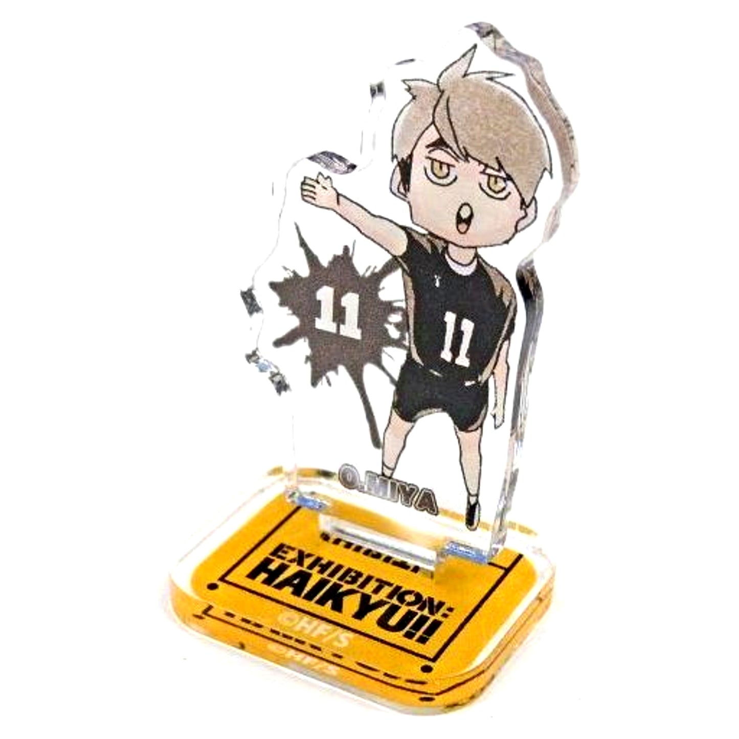 Osamu Miya Haikyu!! Exhibition Tokyo Newly Drawn SD Acrylic Mini Figure [USED]