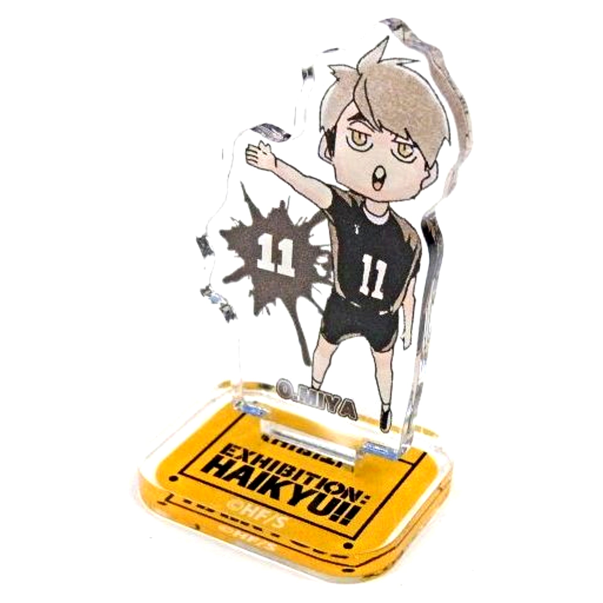 Osamu Miya Haikyu!! Exhibition Tokyo Newly Drawn SD Acrylic Mini Figure [USED]