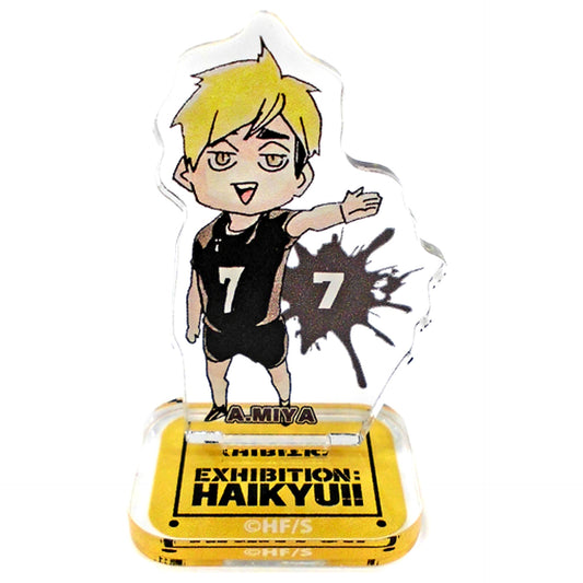 Atsumu Miya Haikyu!! Exhibition Tokyo Illustration SD Acrylic Mini Figure [USED]
