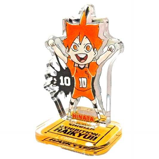 Shoyo Hinata - Rare Haikyu!! Exhibition Tokyo Newly Drawn SD Acrylic Mini Figure [USED]
