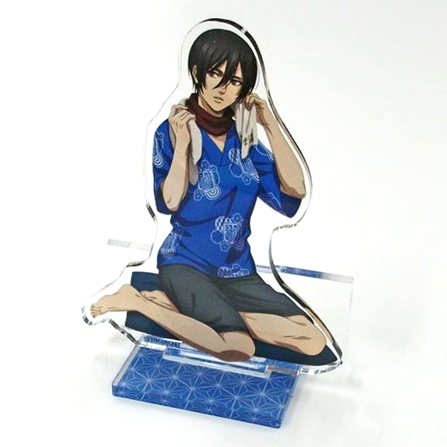Mikasa Ackerman Attack on Titan Gokurakuyu RAKU SPA Life Size Acrylic Stand [USED]