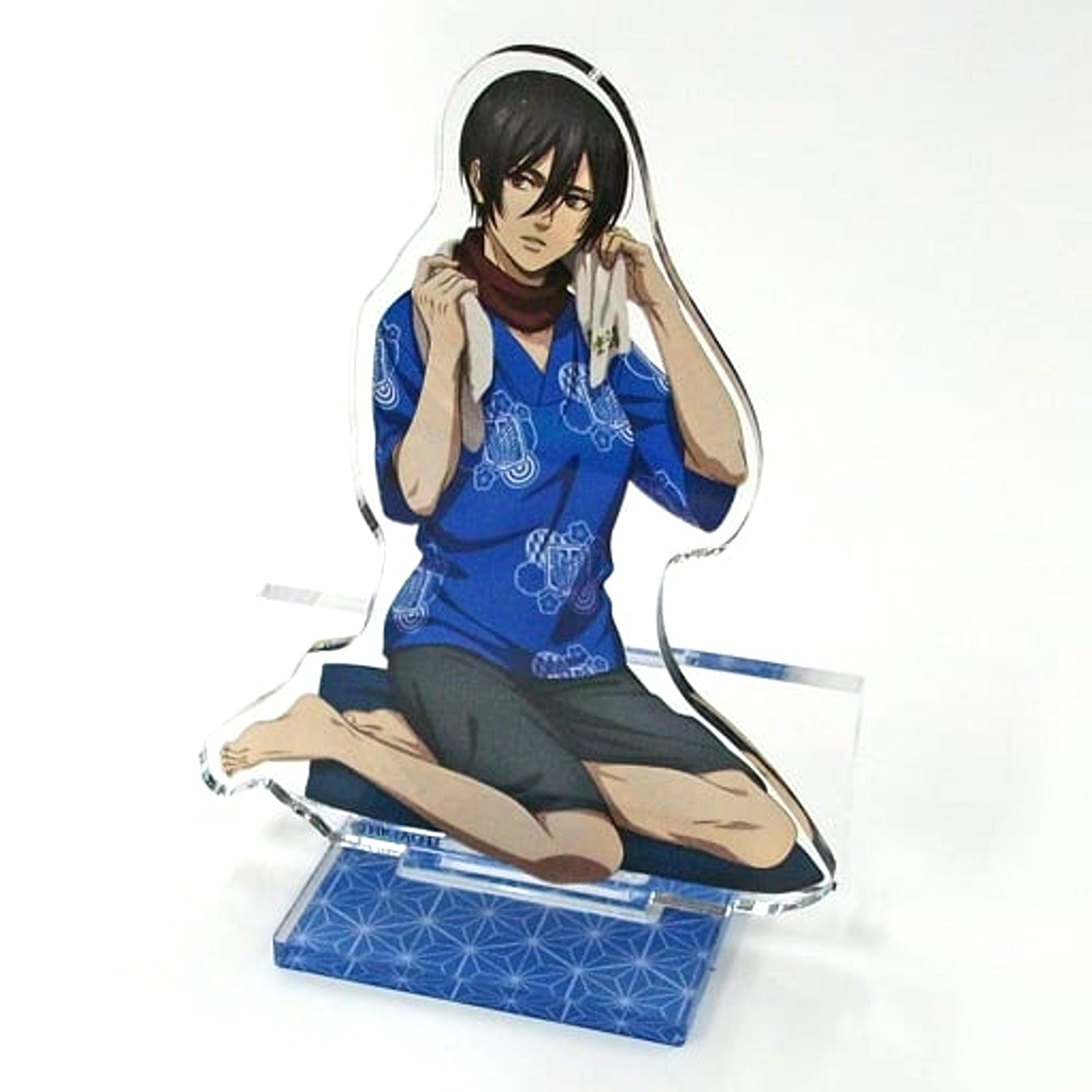 Mikasa Ackerman Attack on Titan Gokurakuyu RAKU SPA Life Size Acrylic Stand [USED]