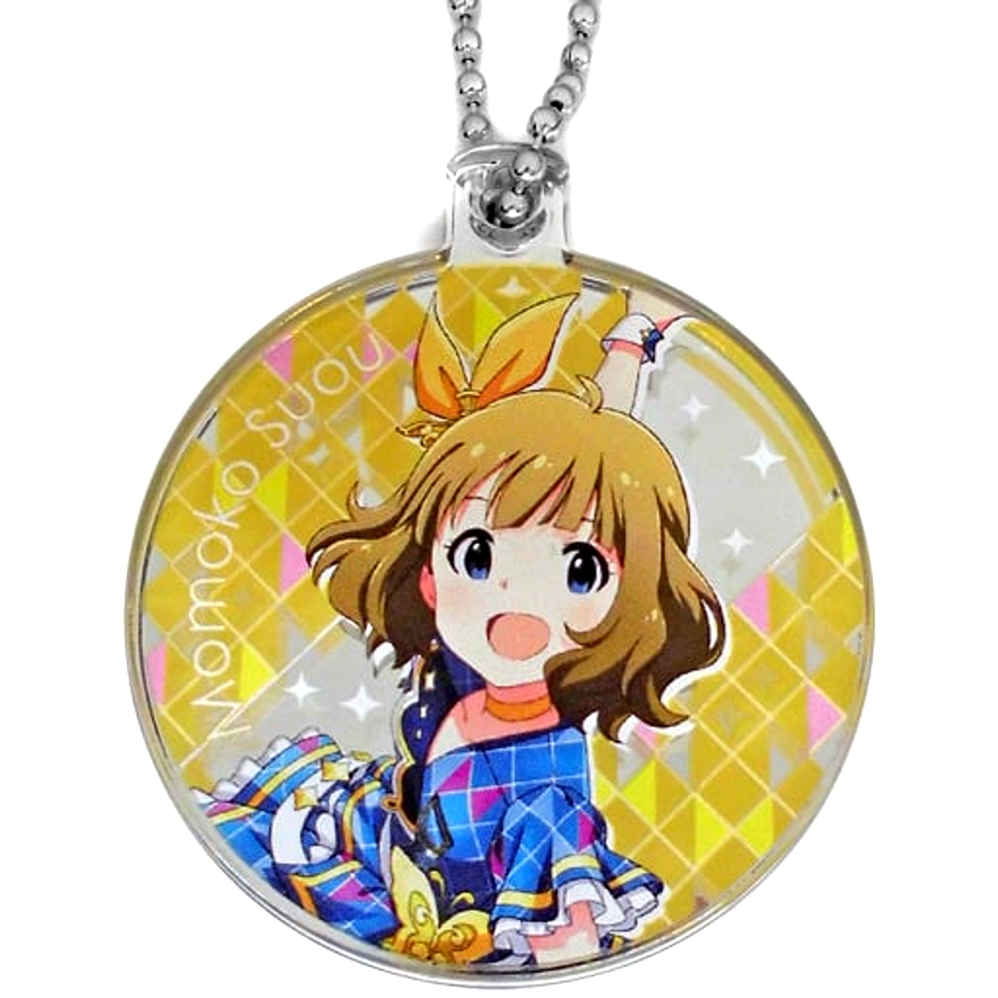 Momoko Suou The Idolm@ster Million Live! Theater Days AniON Theater Cafe Obscurite Mini Charm Infinite Sky ver. FAIRY [USED]