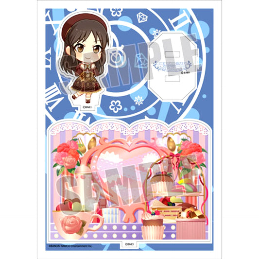 Arisu Tachibana 24 Acrylic Character Plate Puchi Idolmaster Cinderella Girls [USED]