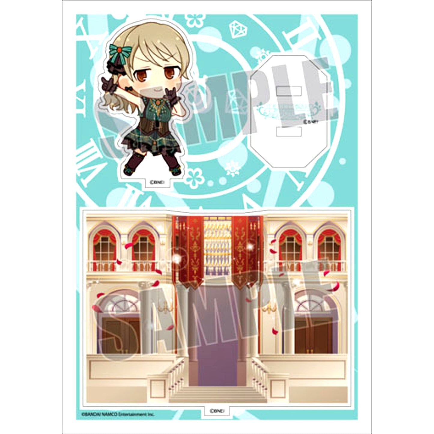 Nono Morikubo THE IDOLM@STER CINDERELLA GIRLS Acrylic Chara Plate Petit 24 [USED]