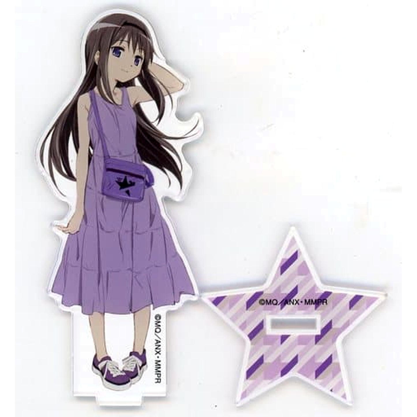 Puella Magi Madoka Magica Homura Akemi Original Illustration Acrylic Stand rockin'star Exclusive Acrylic Stands [USED]