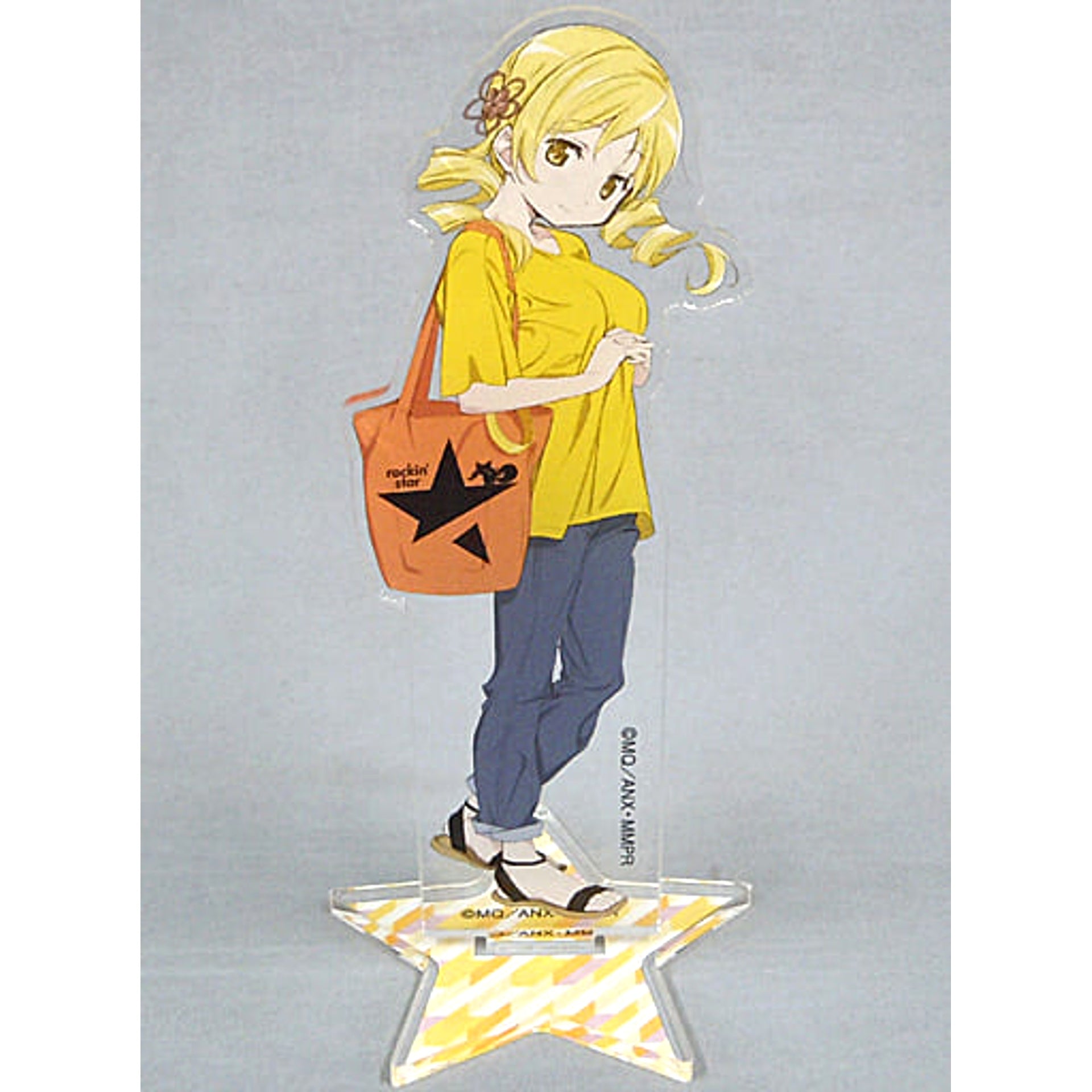 Puella Magi Madoka Magica Mami Tomoe Original Illustration Acrylic Stand rockin'star Exclusive Acrylic Stands [USED]
