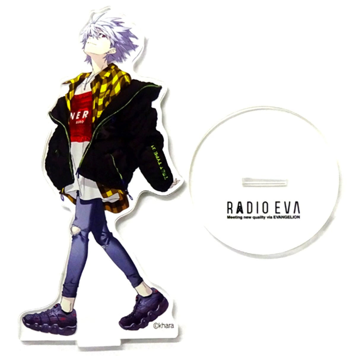 Kaworu Nagisa Radio Eva Acrylic Stand Part 3 Evangelion Radio Eva [USED]