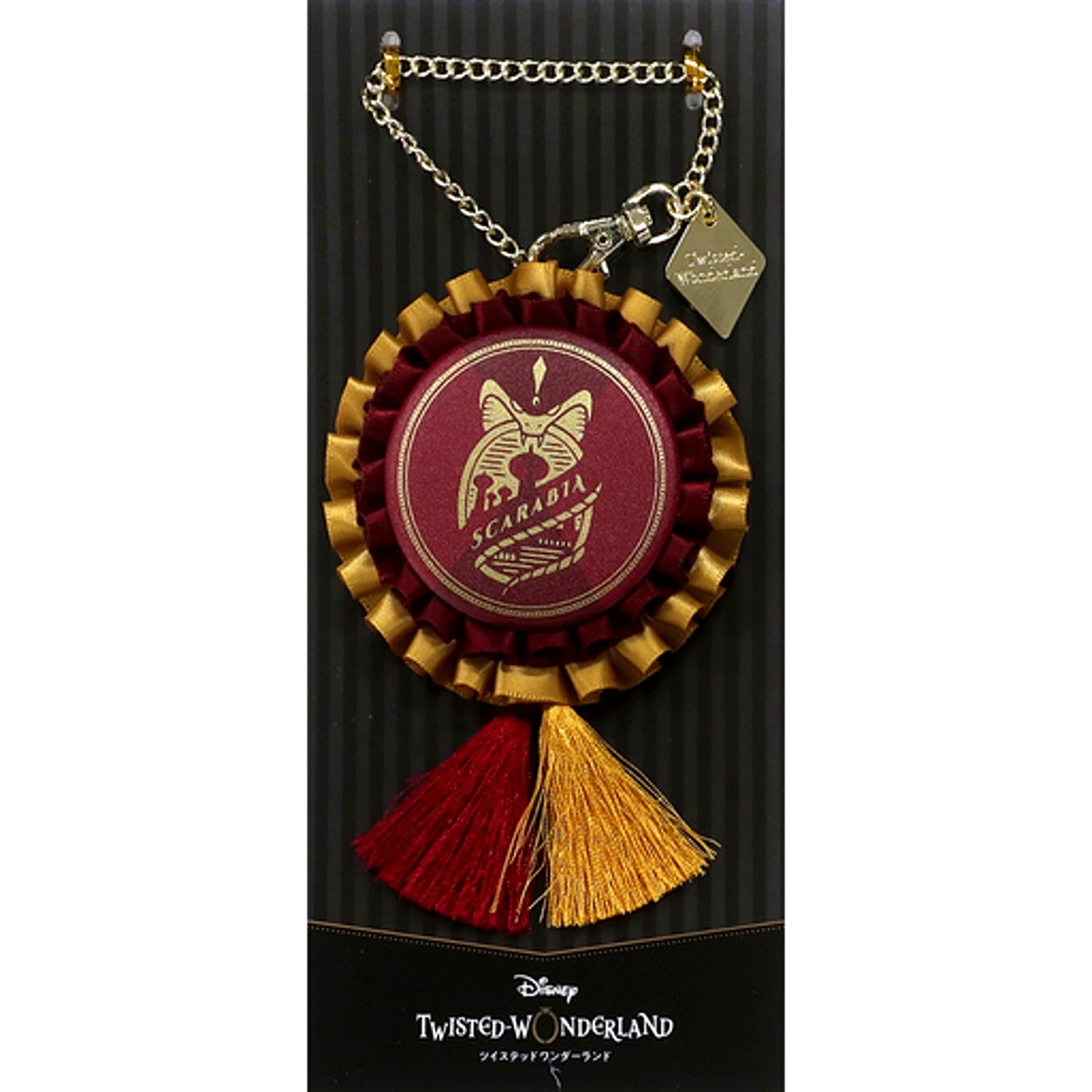 Scarabia Dorm Disney Twisted Wonderland Bag Charm TSUTAYA Limited [USED]