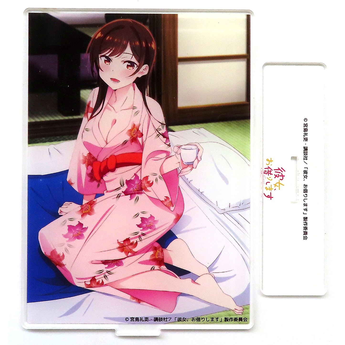 Chizuru Mizuhara Anime Illustration Mini Acrylic Stand Rent-A-Girlfriend Blu-ray Animega Sofmap All Volumes Purchase Bonus Single Item [USED]