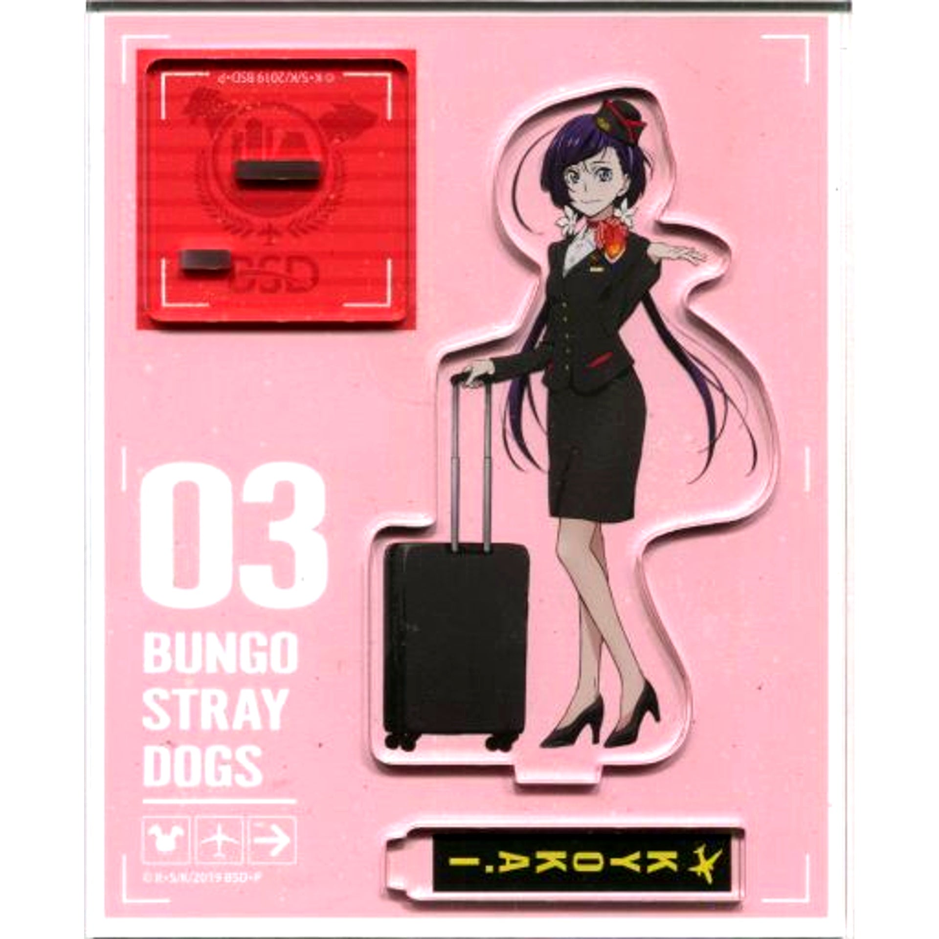 Kyoka Izumi Bungo Stray Dogs x Narita Anime Deck 1st Airport Ver. Acrylic Stand [USED]