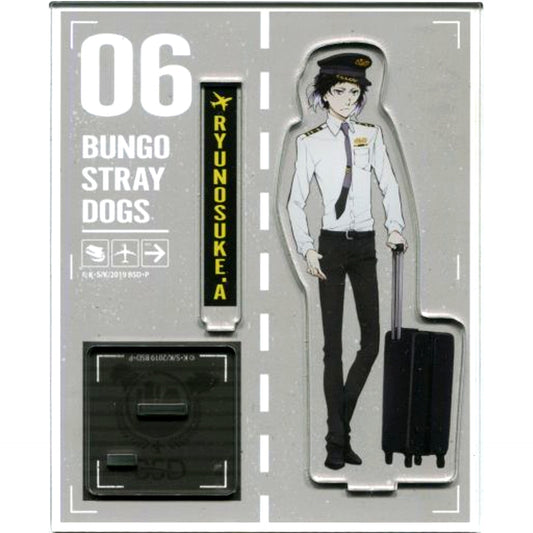 Ryunosuke Akutagawa Airport Ver. Vol. 1 Bungo Stray Dogs x Narita Anime Deck Acrylic Stand [USED]