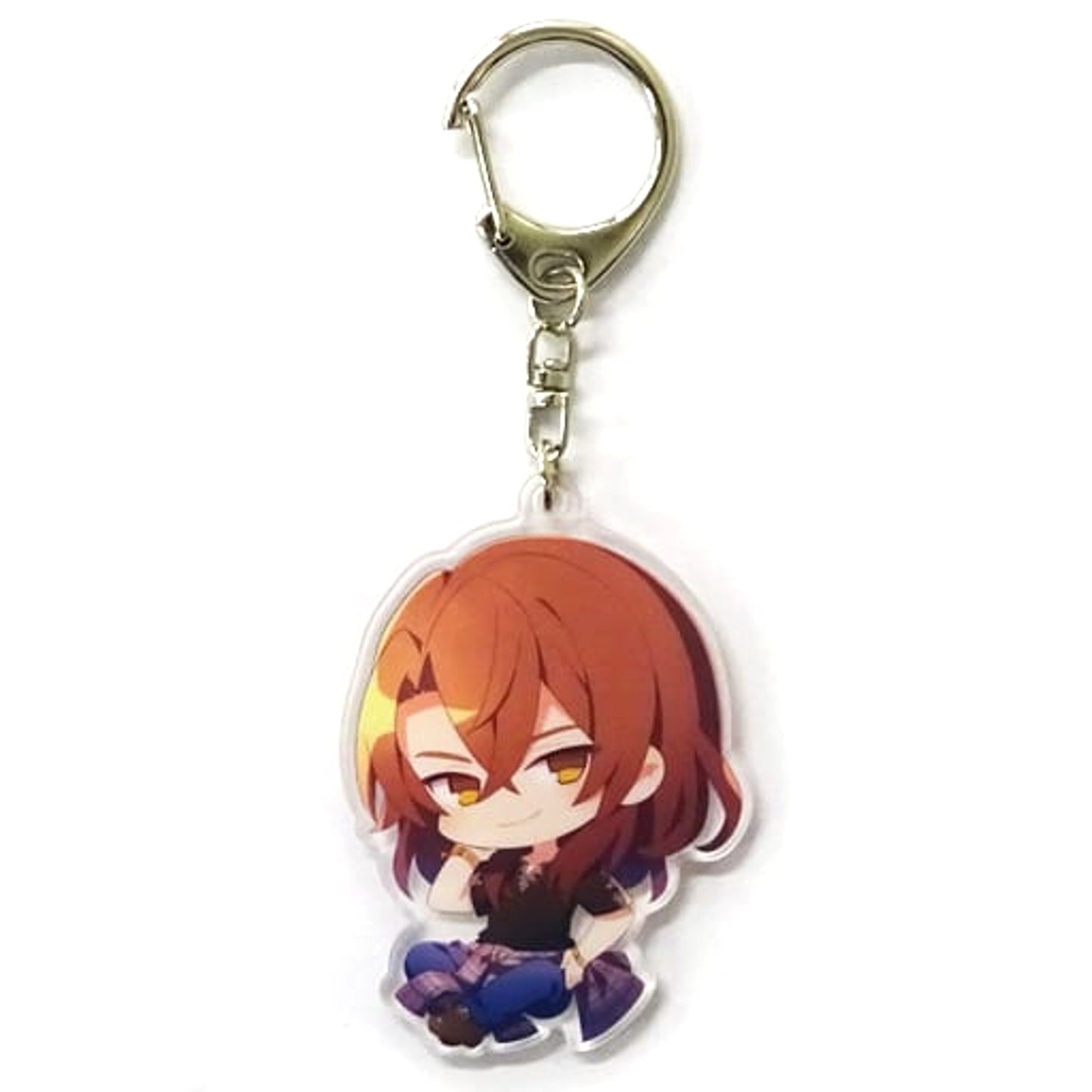 Granblue Fantasy Siegfried Casual Ver. Acrylic Keychain Included with Set D Keychains [USED]