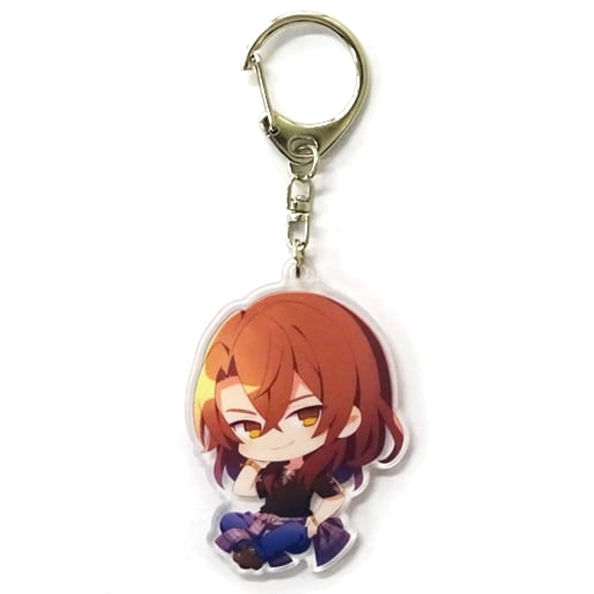 Granblue Fantasy Siegfried Casual Ver. Acrylic Keychain Included with Set D Keychains [USED]