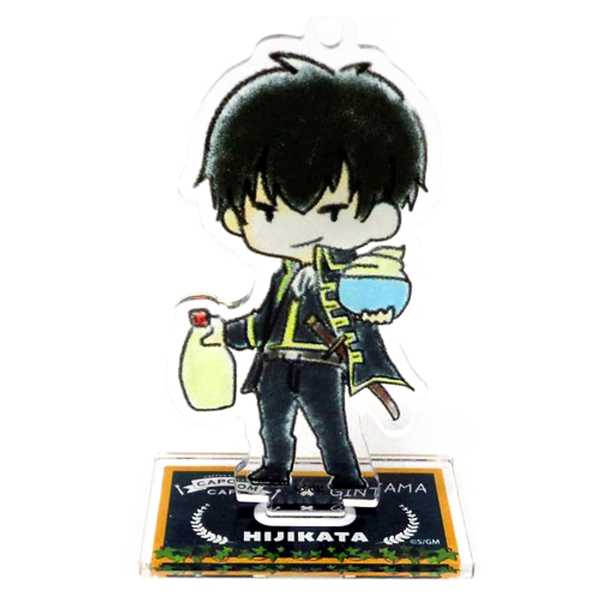 Toushirou Hijikata Gintama The Final Random Acrylic Stand Keychain Capcom Cafe Limited [USED]