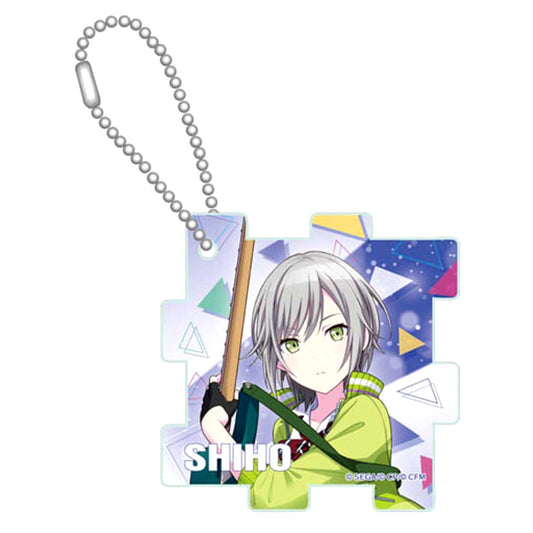 Hatsune Miku: Colorful Stage! Shiho Hinomori Acrylic Puzzle Keychain Leo/Need Keychains [USED]