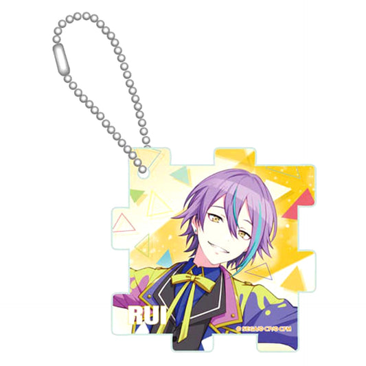Hatsune Miku: Colorful Stage! Rui Kamishiro Acrylic Puzzle Keychain Wonderlands X Showtime Keychains [USED]