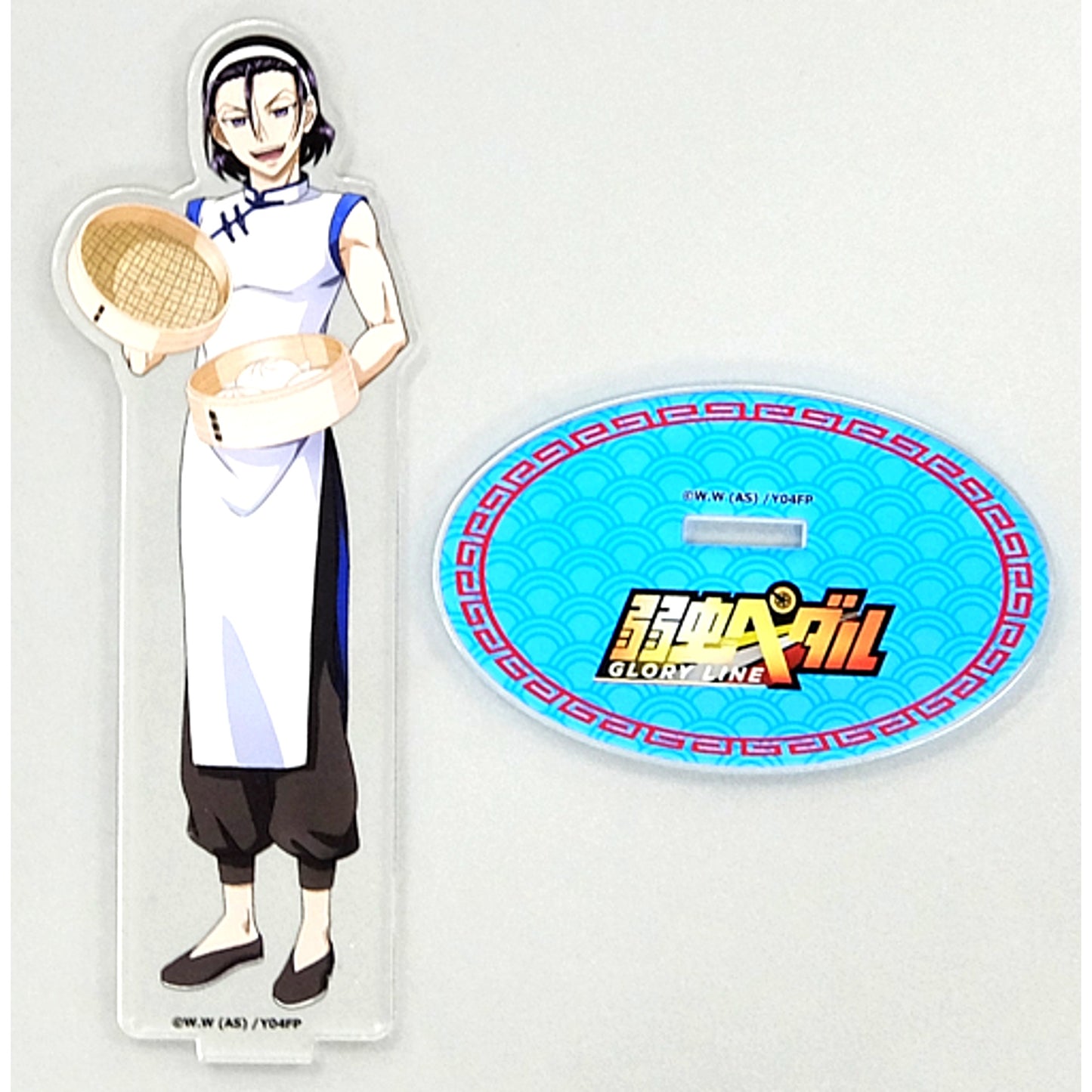 Jinpachi Todo Chinese Life-size Acrylic Stand Yowamushi Pedal Glory Line x Collabo Cafe Honpo [USED]