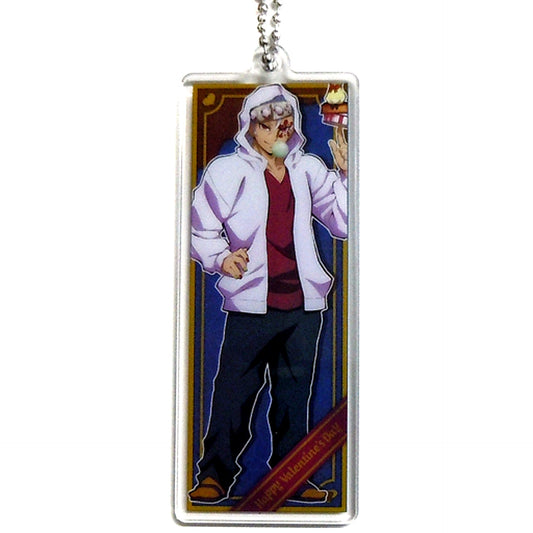 Tengen Uzui Demon Slayer Kimetsu Academy Valentine Double Sided Acrylic Charm Kimetsu Festival Online 2nd Anniversary ufotable WEBSHOP Limited [USED]