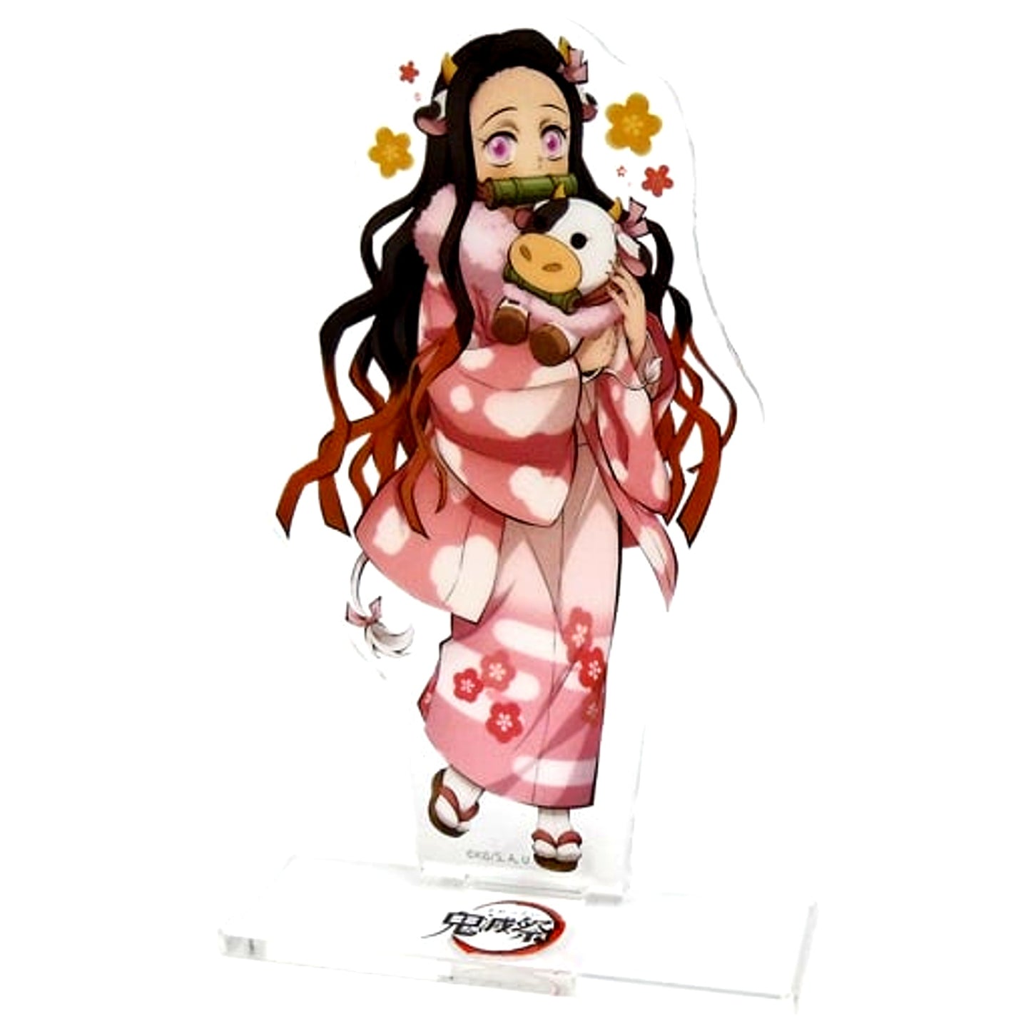Nezuko Kamado Demon Slayer: Kimetsu no Yaiba Kimetsu Festival Online - Anime 2nd Anniversary Festival - Year of the Ox Random Acrylic Stand ufotable WEBSHOP Made-to-Order Limited [USED]