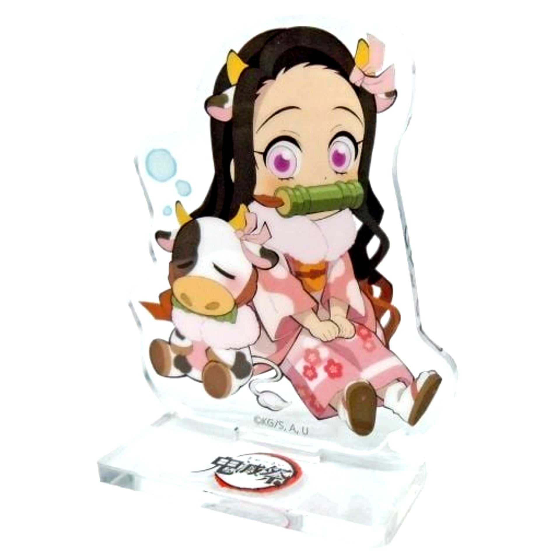 Nezuko Kamado Demon Slayer: Kimetsu no Yaiba Kimetsu Festival Online - Anime 2nd Anniversary Festival - Year of the Ox Mini Character Random Acrylic Stand ufotable WEBSHOP Made-to-Order Limited [USED]