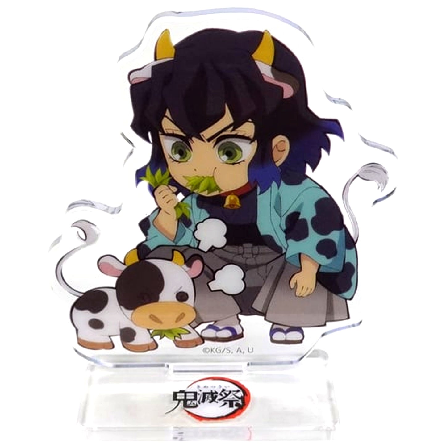 Inosuke Hashibira Demon Slayer: Kimetsu no Yaiba Kimetsu Festival Online - Anime 2nd Anniversary Festival - Year of the Ox Mini Character Random Acrylic Stand ufotable WEBSHOP Made-to-Order Limited [USED]