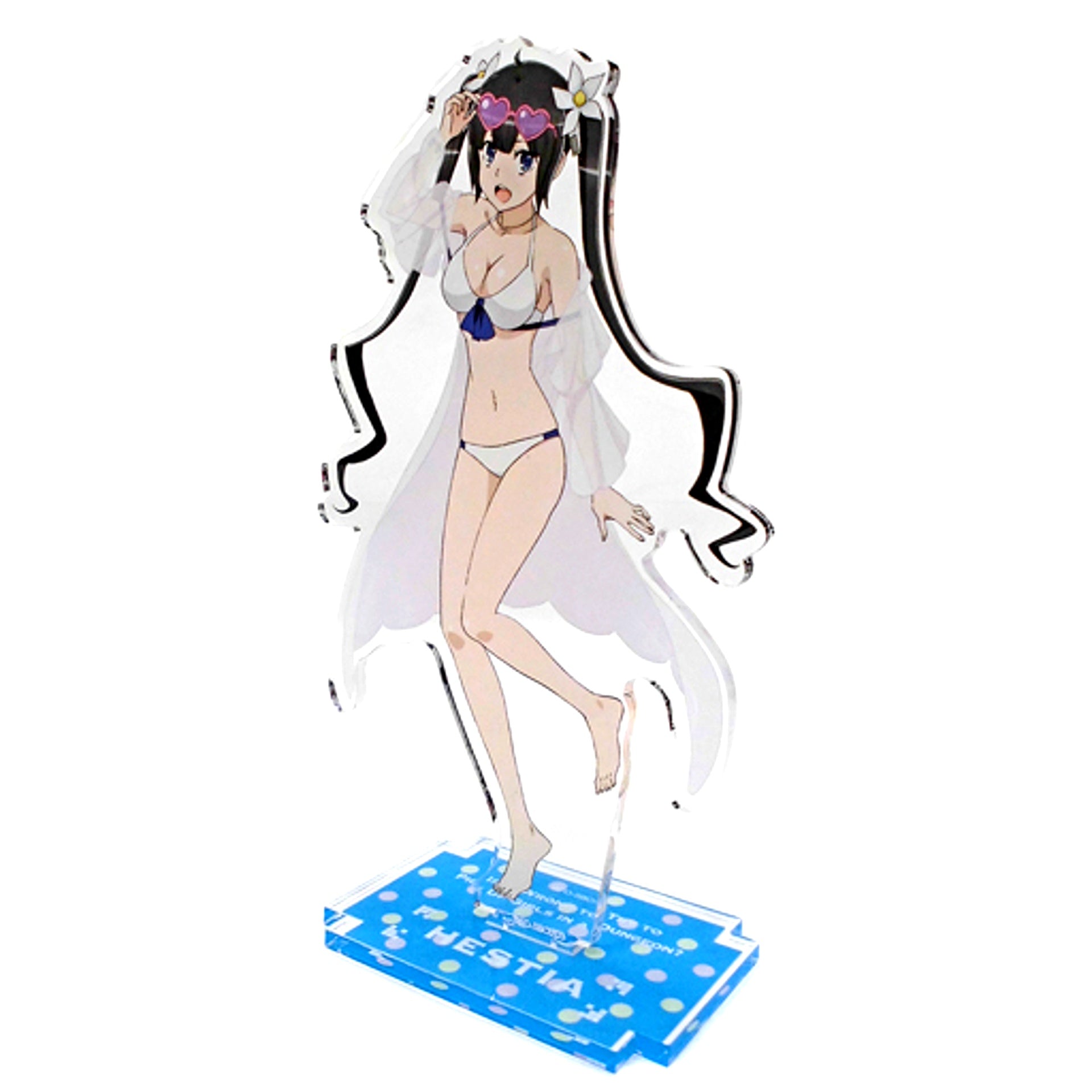 Hestia Swimsuit Acrylic Stand Figure Ota Kuji Is It Wrong to Try to Pick Up Girls in a Dungeon? III Hestia Only COLLECTION! B-1 Prize [USED]