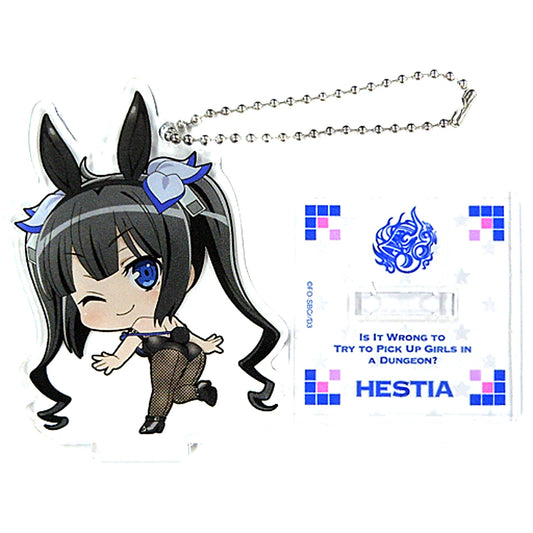 Hestia Bunny Mini Character Acrylic Stand Ota Kuji Is It Wrong to Try to Pick Up Girls in a Dungeon? III Hestia Only COLLECTION! D-4 Prize [USED]
