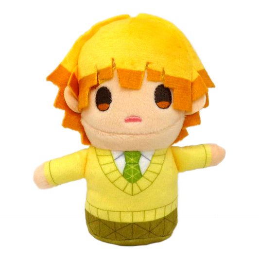 Zenitsu Agatsuma Kimetsu Gakuen Ver. Demon Slayer: Kimetsu no Yaiba Potet Mascot Plush Toys Kimetsu Gakuen Ver. Demon Slayer Festival Online: Anime 2nd Anniversary Festival Aniplex+ Made-To-Order Limited Mascot [USED]