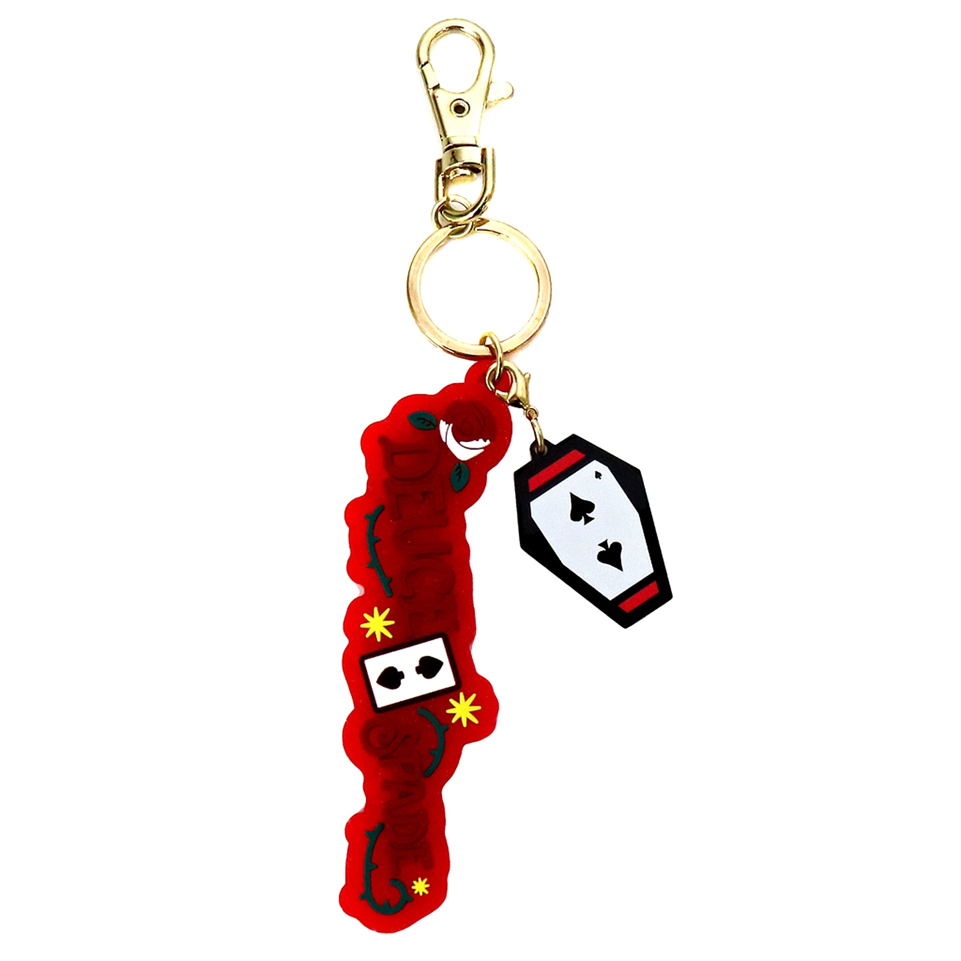 Deuce Spade Disney Twisted Wonderland NAME Charm [USED]