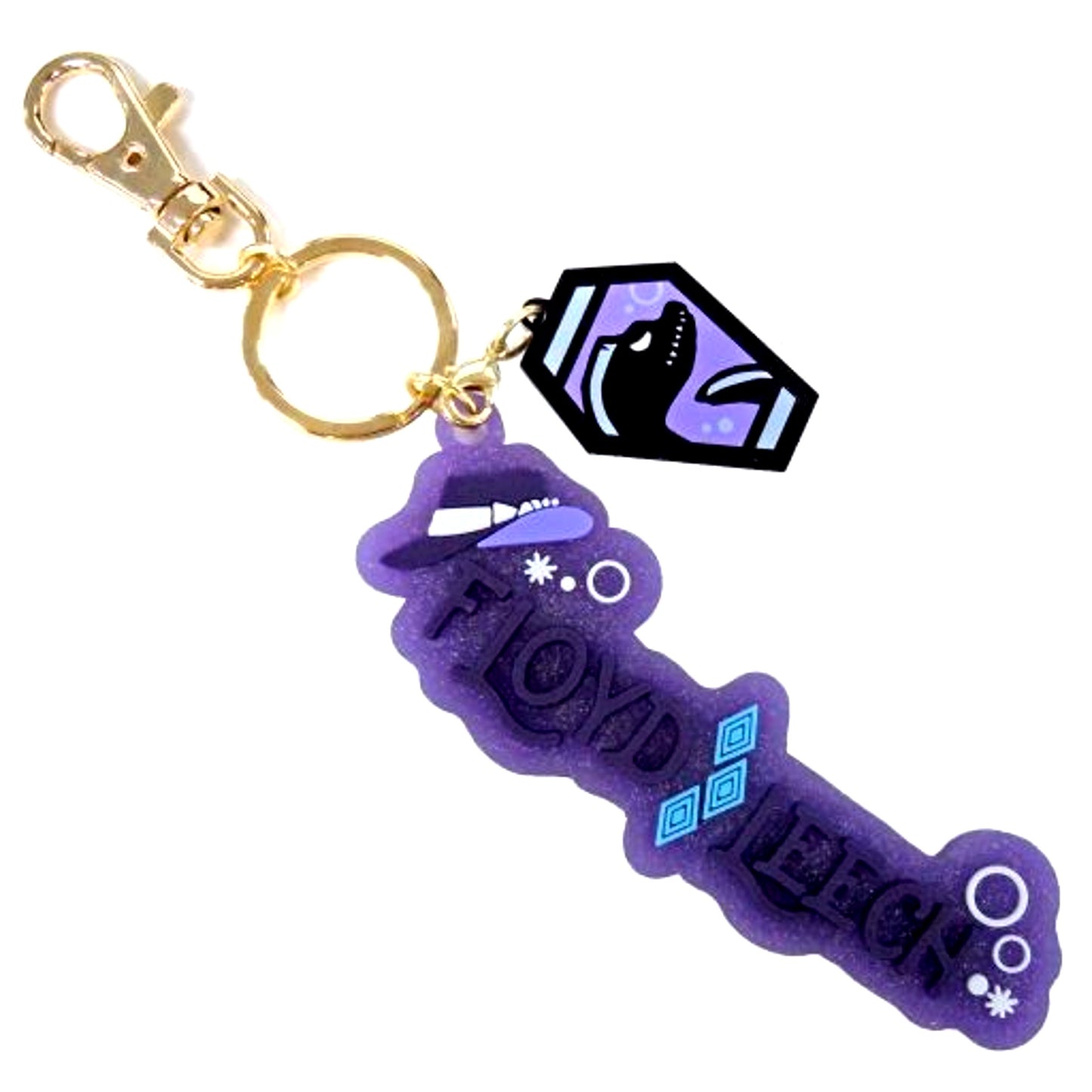 Floyd Leech Disney Twisted Wonderland Name Charm [USED]