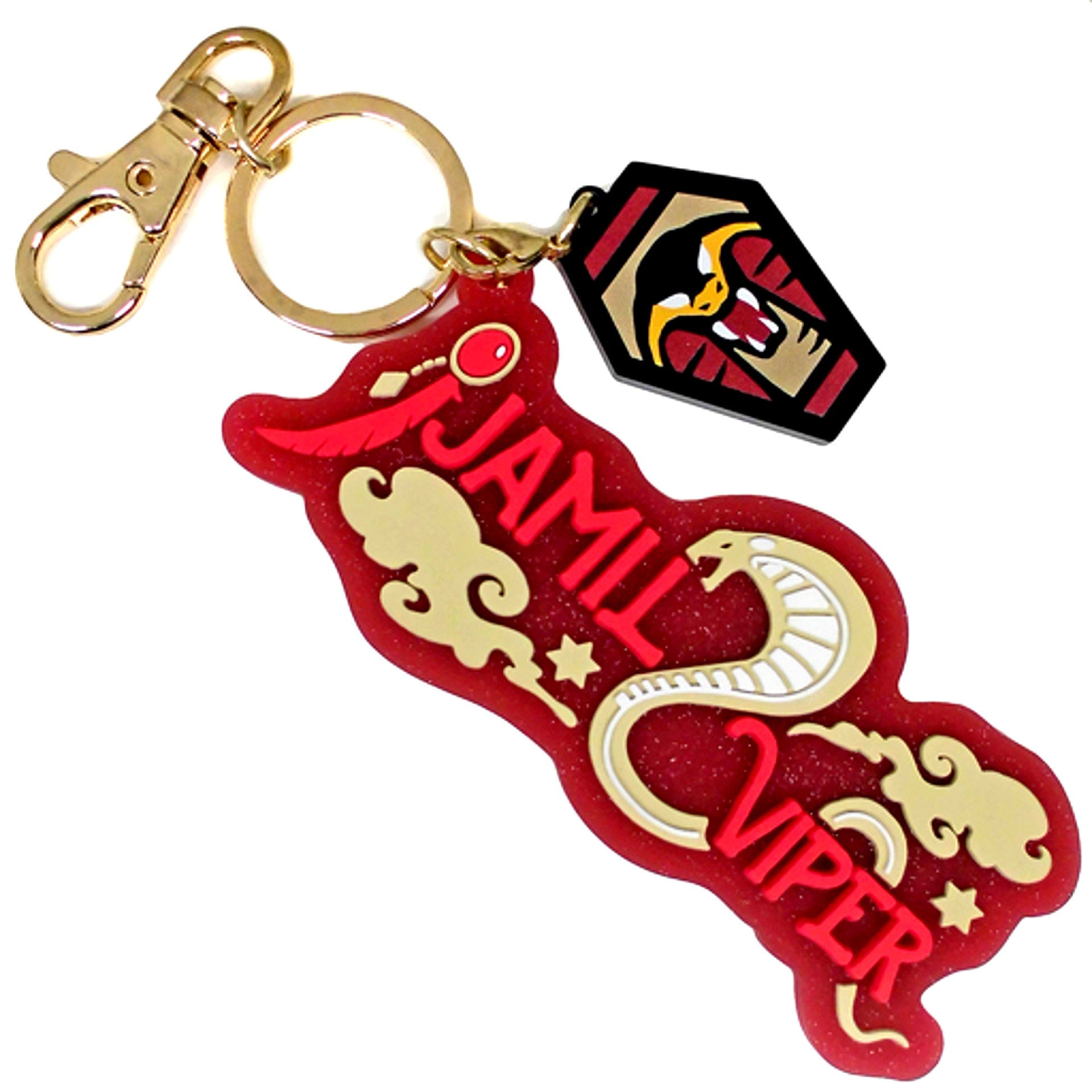Jamil Viper Disney Twisted-Wonderland NAME Charm [USED]