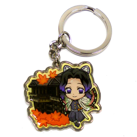 Shinobu Kocho Kiyomizu Demon Slayer Metal Keychain Kyoto Limited [USED]