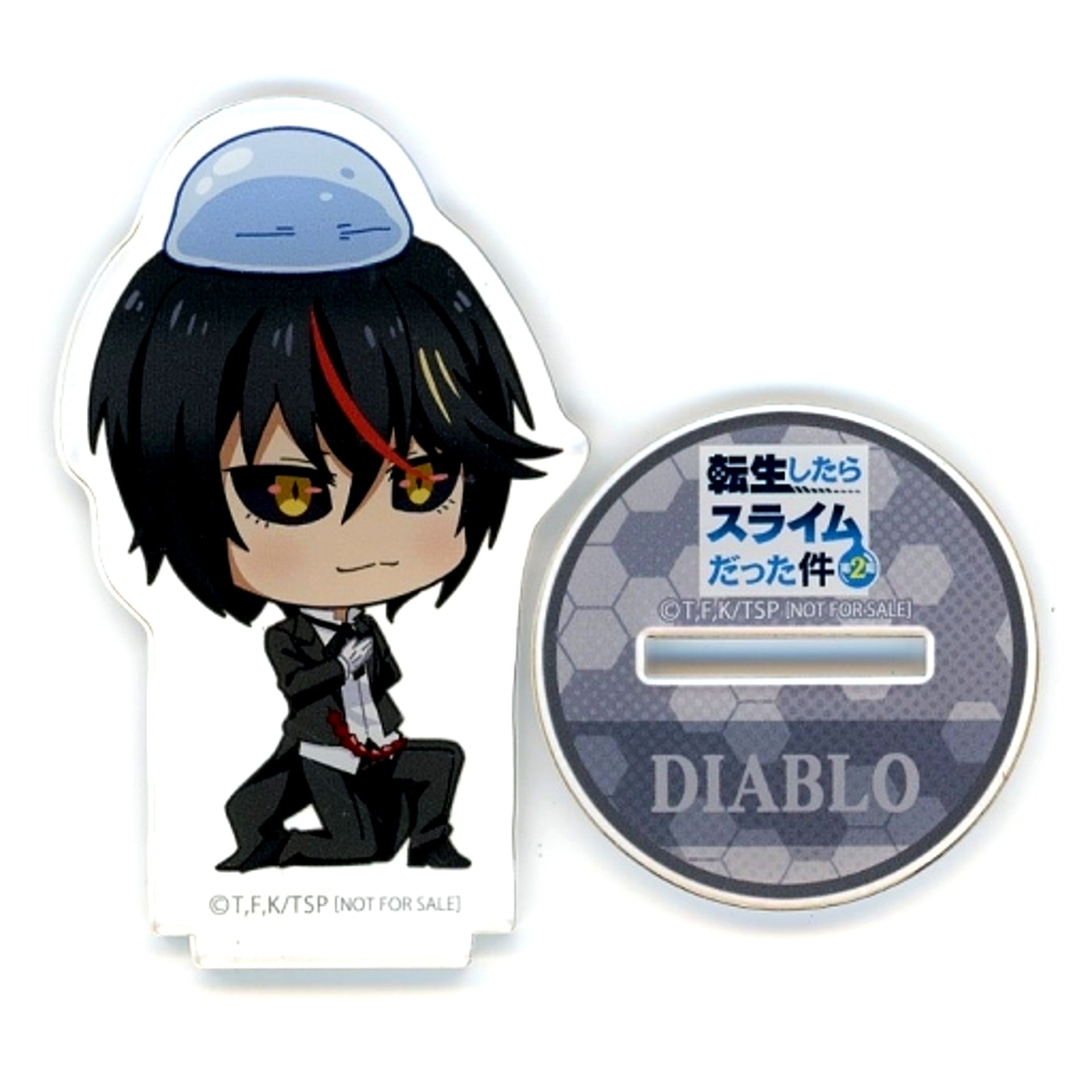 Diablo Illustration Acrylic Stand Bonus for Blu-ray That Time I Got Reincarnated as a Slime 2nd Season Part 1 Vol. 3 Animate [USED]