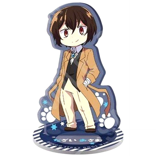 Osamu Dazai Armed Detective Agency Ver. Acrylic Stand Figure Bungo Stray Dogs Wan! [USED]