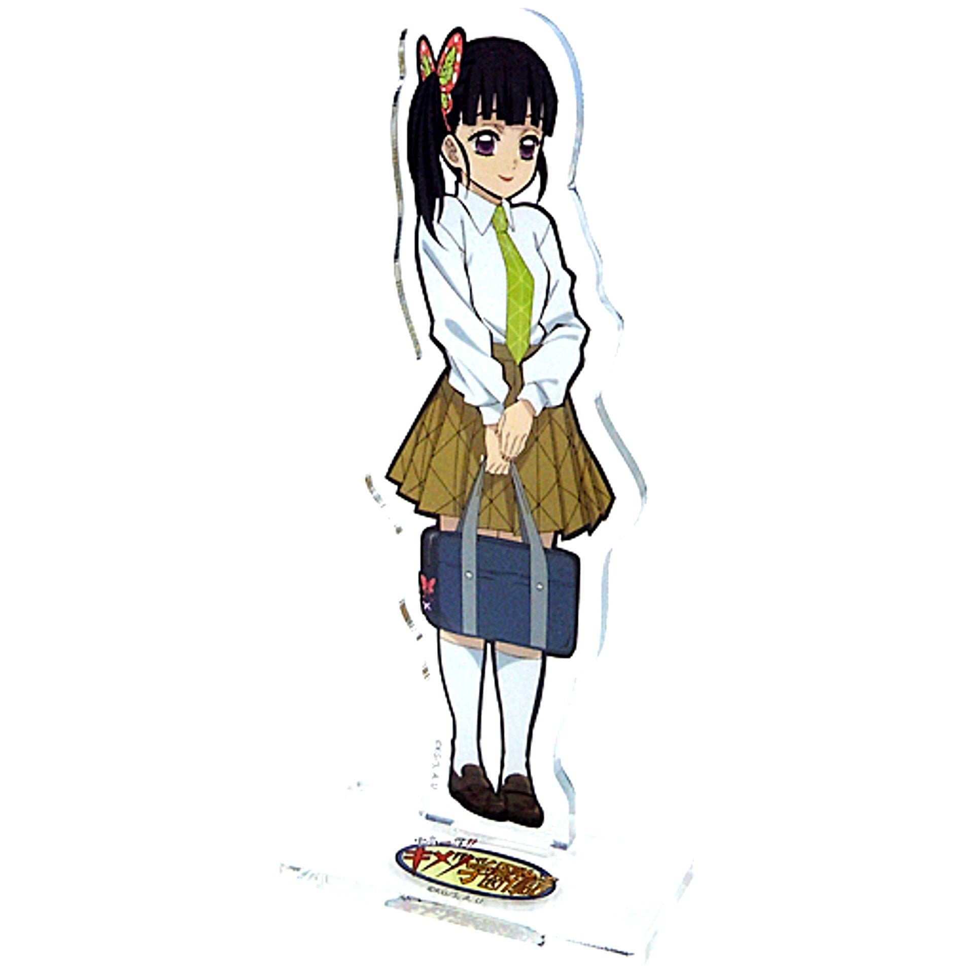 Kanao Tsuyuri Acrylic Stand Demon Slayer Junior High and High School!! Kimetsu Academy Story - Valentine Arc x ufotable Cafe / Machi Asobi Cafe [USED]