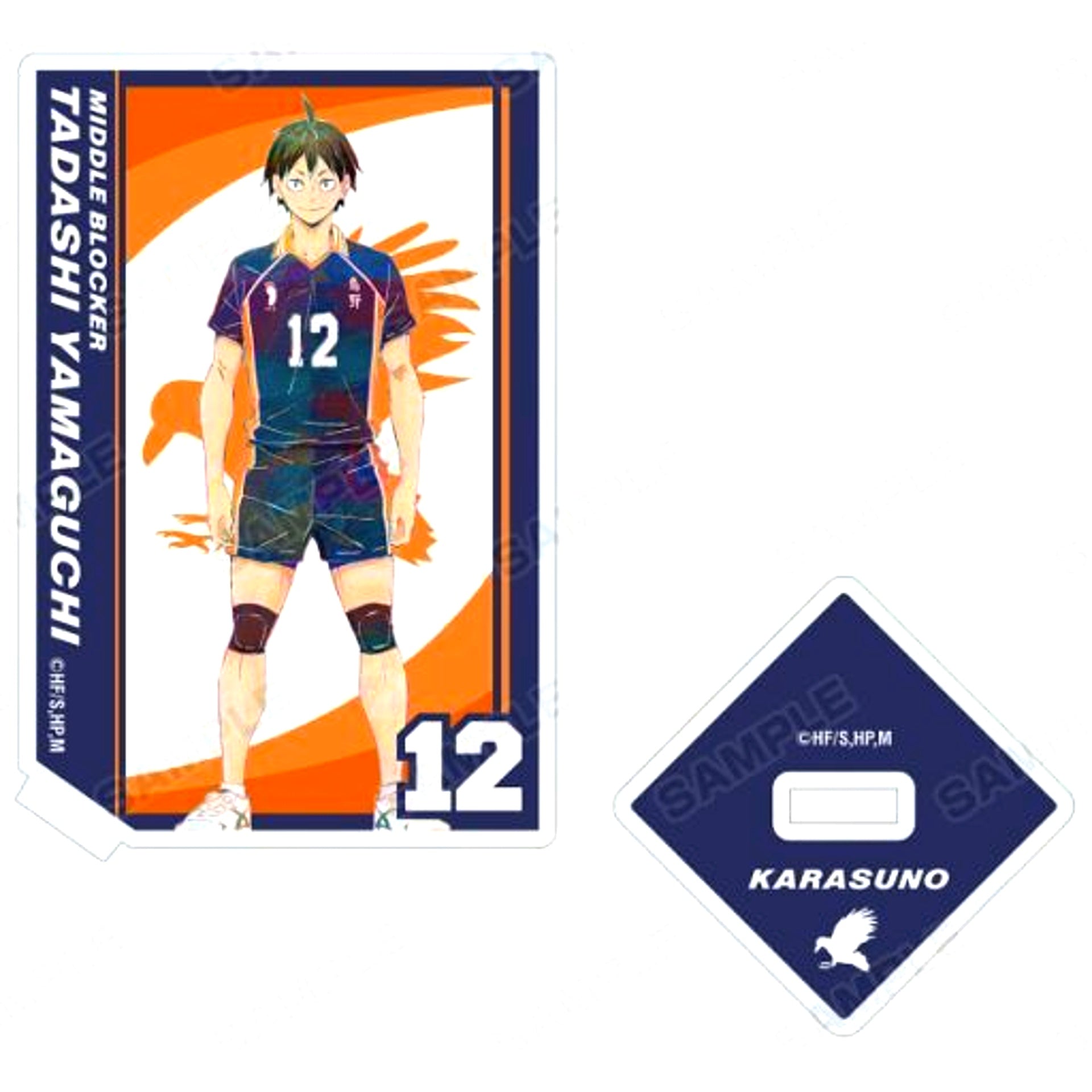 Tadashi Yamaguchi Haikyu!! TO THE TOP Trading Ani-Art 4th Acrylic Stand [USED]