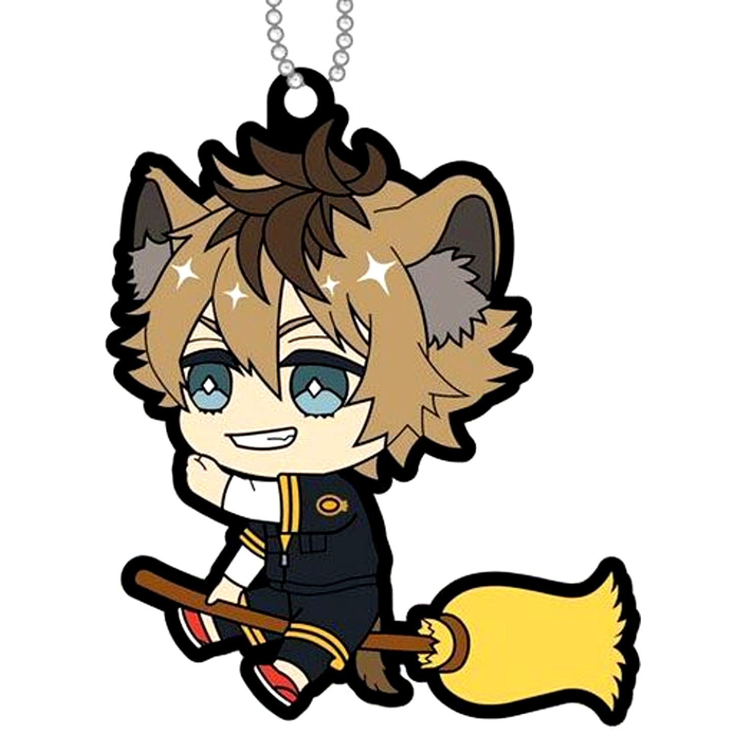 Ruggie Bucchi Disney Twisted Wonderland Flight Rubber Keychain Vol.1 [USED]