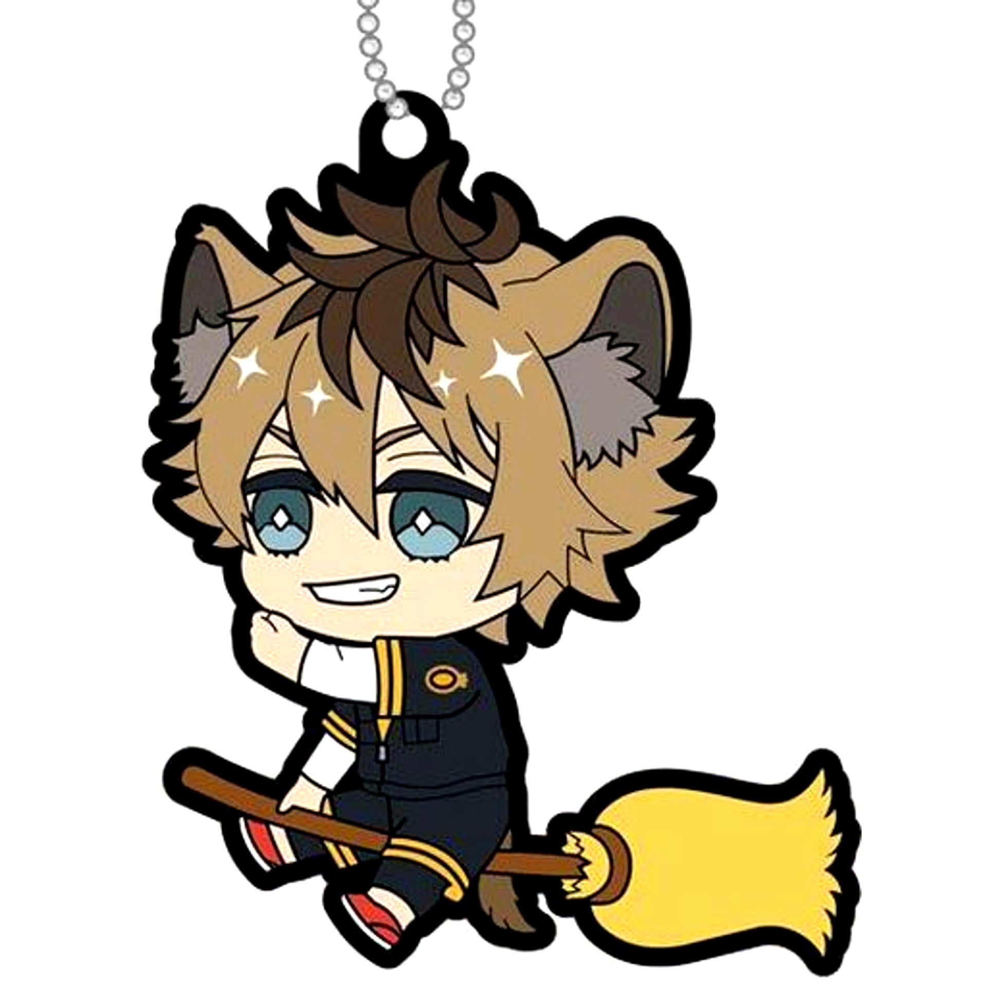 Ruggie Bucchi Disney Twisted Wonderland Flight Rubber Keychain Vol.1 [USED]