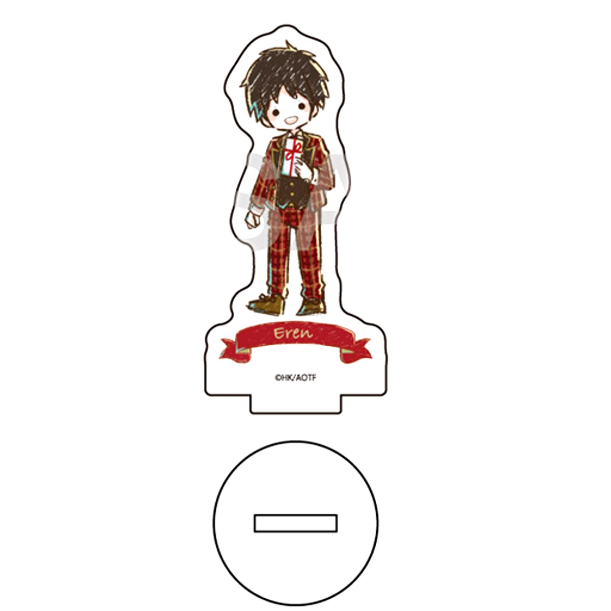 Eren Yeager 06. Valentine Ver. Attack on Titan Acrylic Petit Stand GraffArt Design [USED]