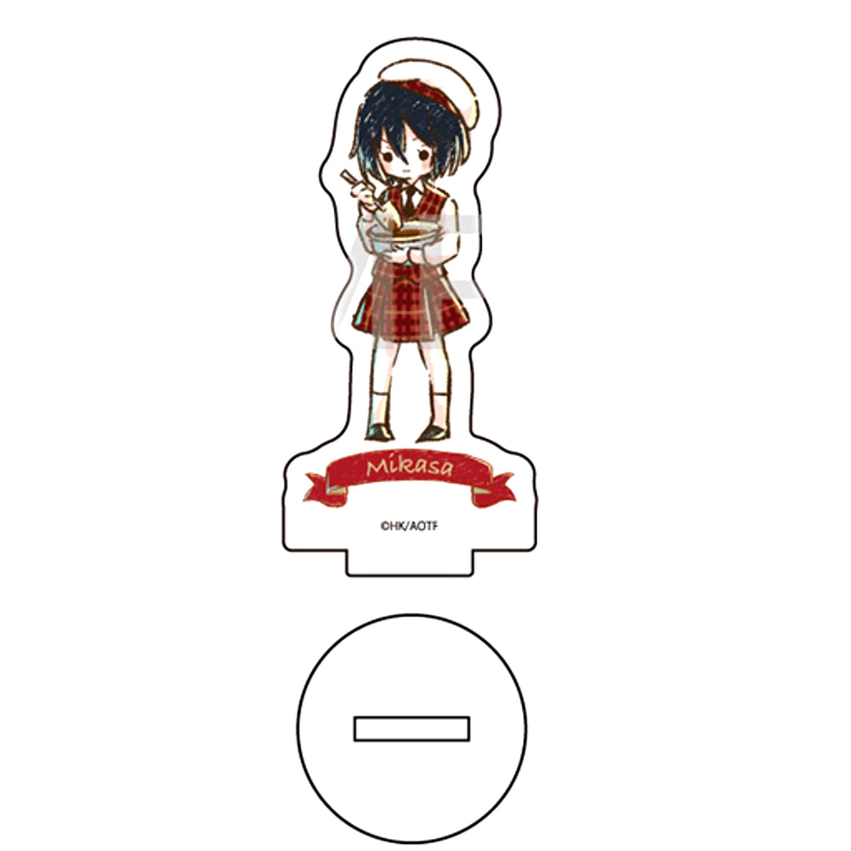 Mikasa Ackerman 06. Valentine Ver. Attack on Titan Acrylic Petit Stand GraffArt Design [USED]