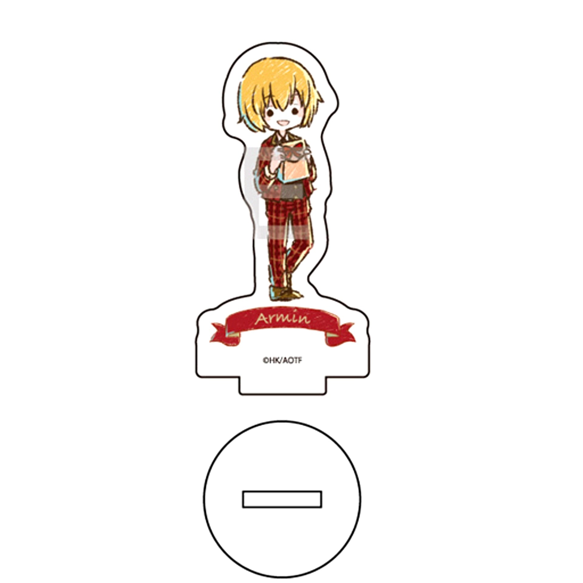 Armin Arlert 06. Valentine Ver. Attack on Titan Acrylic Petit Stand GraffArt Design [USED]